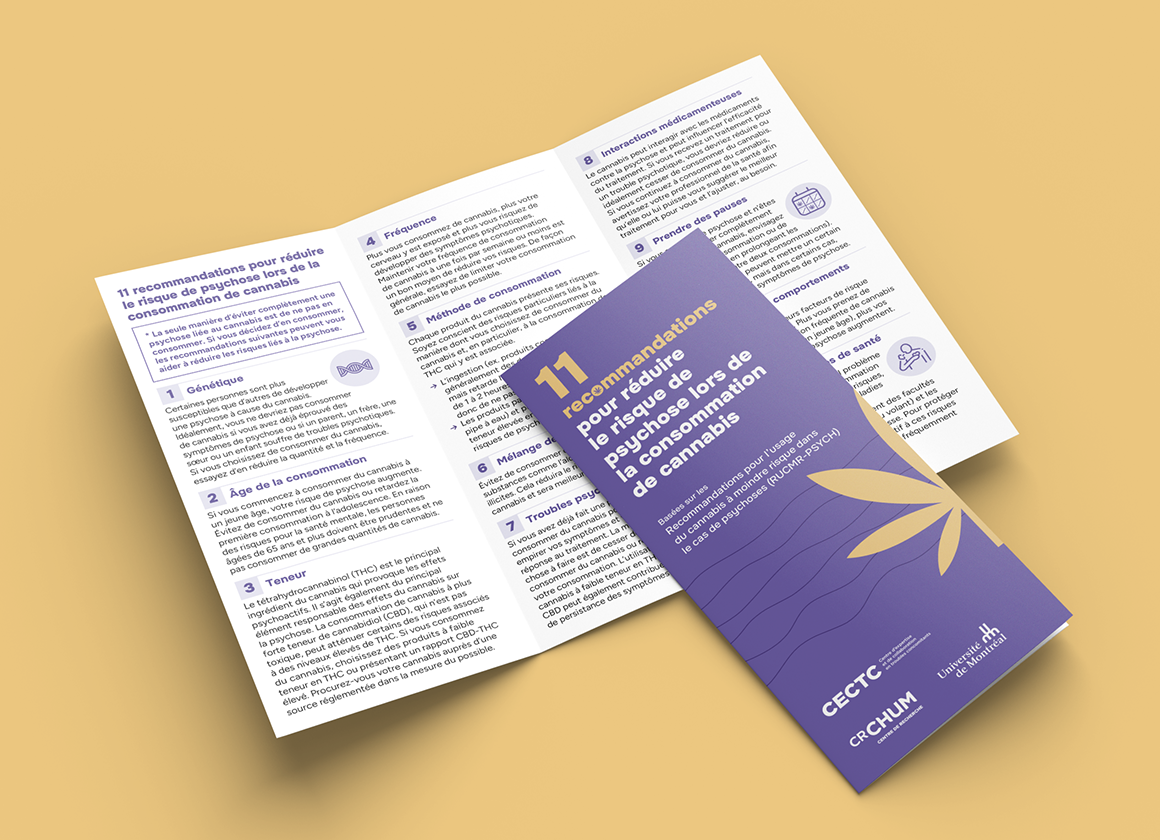 11 recommandations pour réduire le risque de psychose lors de la consommation de cannabis
